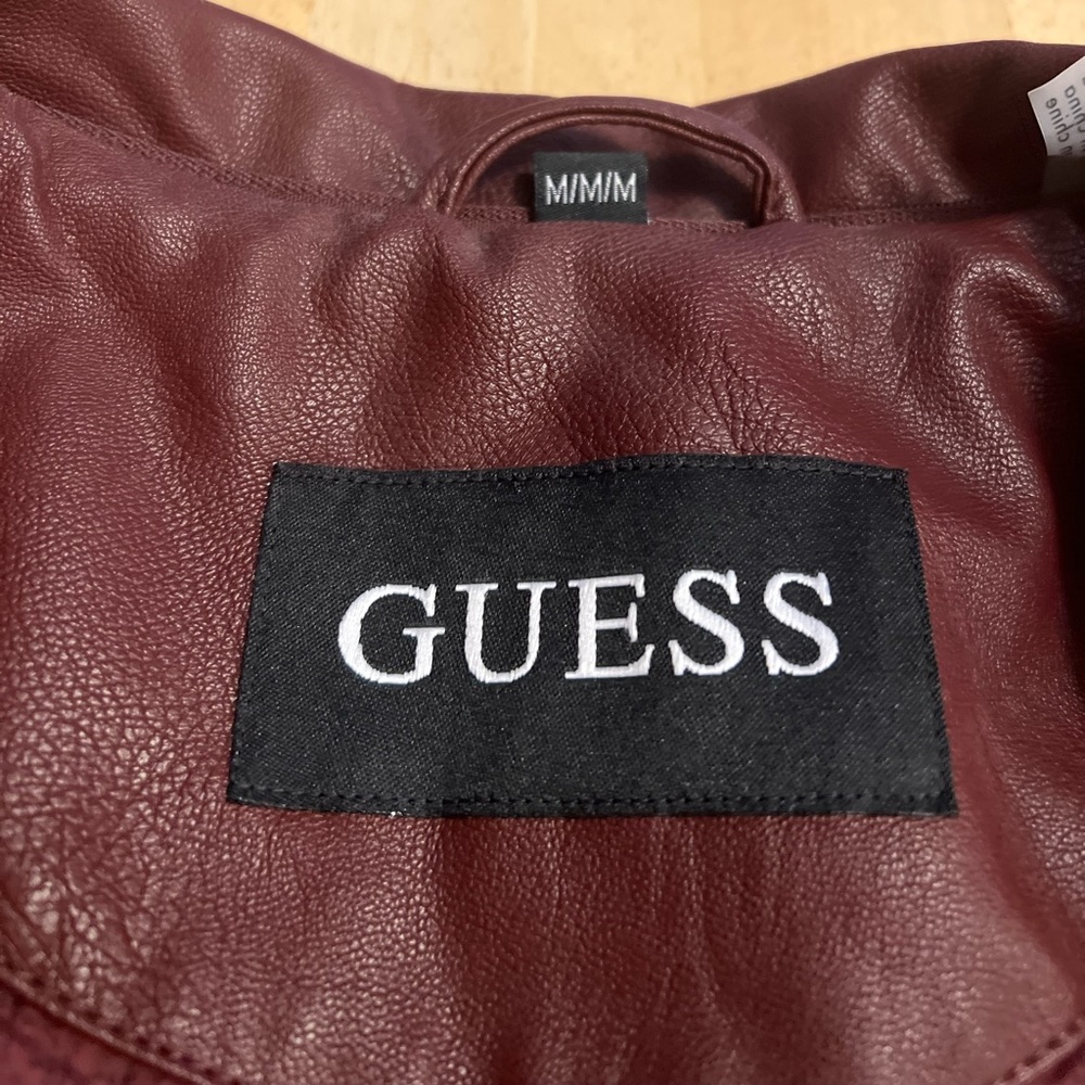 Guess leather jacket